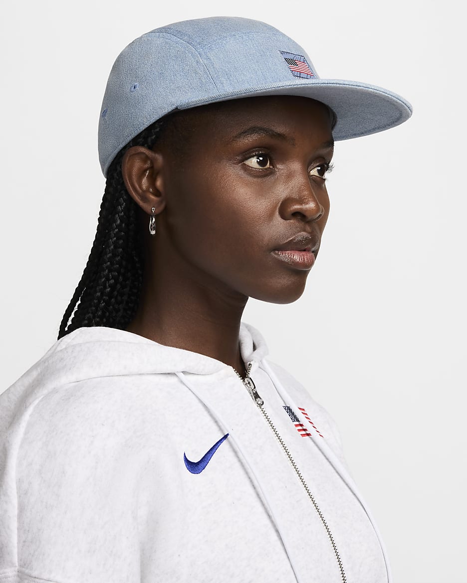 USA Fly Nike Dri FIT Denim Cap